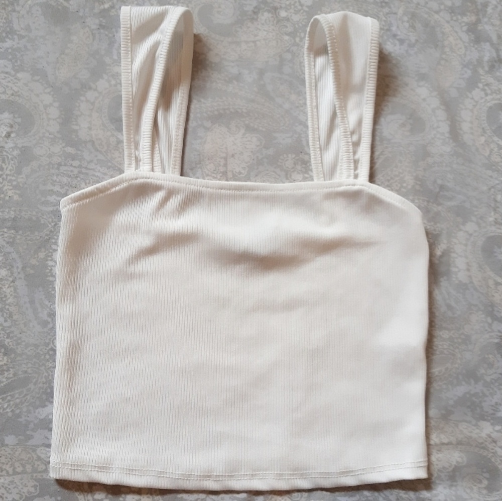 Forever 21 Publik Ribbed Crop Top
